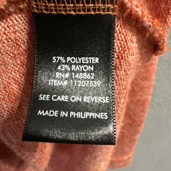 Torrid Open Front Knit Cardigan Light Sweater Short Sleeve Plus Size 5X Coral - Picture 4 of 9